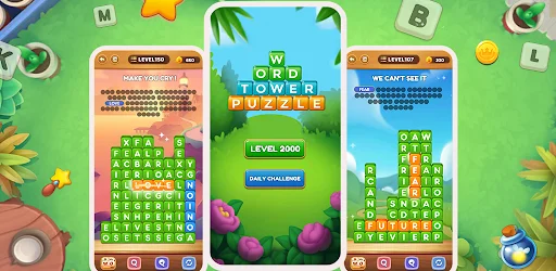 Word Tower – Premium Puzzle डाउनलोड करें – सर्वश्रेष्ठ शब्द खेल - Screenshot 12