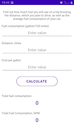 Fuel Calculator डाउनलोड करें – ईंधन खपत और दूरी का सटीक हिसाब - Screenshot 14