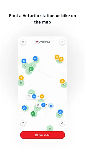 Veturilo डाउनलोड करें – वारसॉ पब्लिक बाइसिकल ऐप का उपयोग करें - Screenshot 3