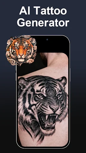 AI Tattoo Design डाउनलोड करें – बेहतरीन टैटू जेनरेटर और डिज़ाइन ऐप - Screenshot 1