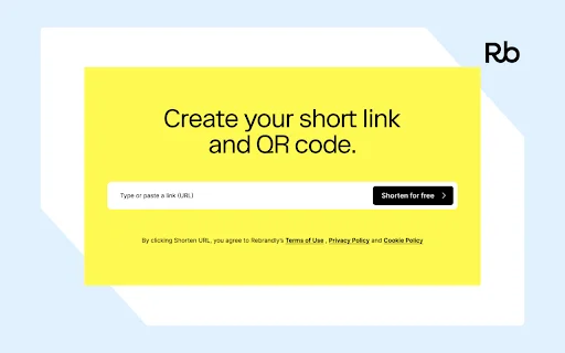 Rebrandly URL Shortener डाउनलोड करें – बेस्ट लिंक शॉर्टनर टूल - Screenshot 2