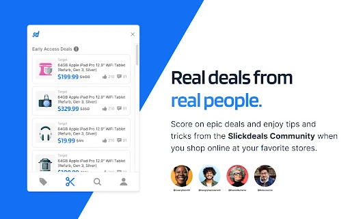 Slickdeals एक्सटेंशन डाउनलोड करें – सर्वोत्तम कूपन और डील पाएं - Screenshot 2