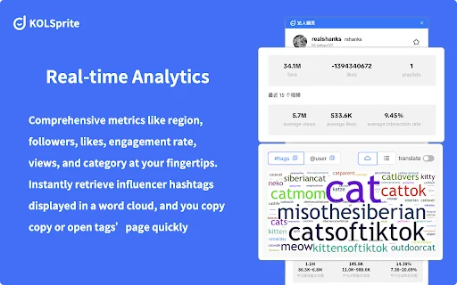 TikTok Downloader और Analytics टूल – KOLSprite | HD वीडियो डाउनलोड करें - Screenshot 4