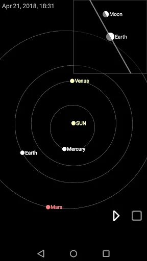 Constellation Map डाउनलोड करें – तारों की पहचान करें, मुफ्त में - Screenshot 2